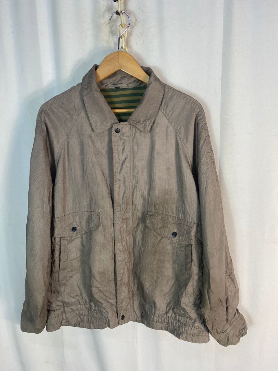 Japanese Brand × Vintage Vintage bigwoodbell zipper jacket Size US L / EU 52-54 / 3 - 1 Thumbnail