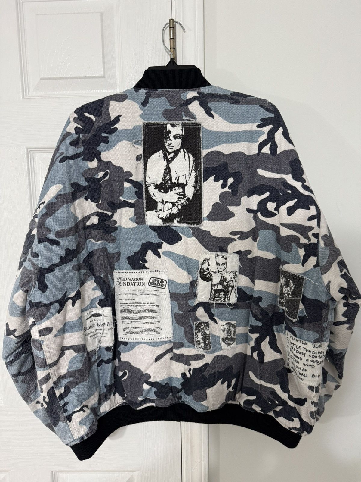 Rough Simmons Rough Simmons Ora! Ora! Ora! Arctic Camo Bomber Size US XL / EU 56 / 4 - 5 Thumbnail