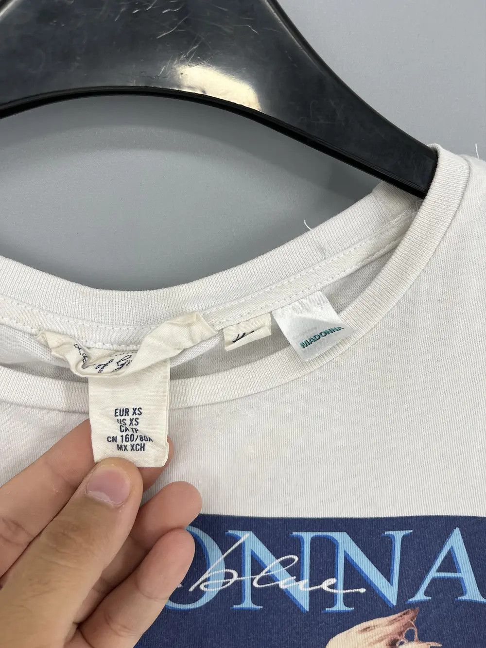 Band Tees Vintage Y2K Madonna H&M Licensed T Shirt 2018 Womens Size US XS / EU 42 / 0 - 7 Thumbnail