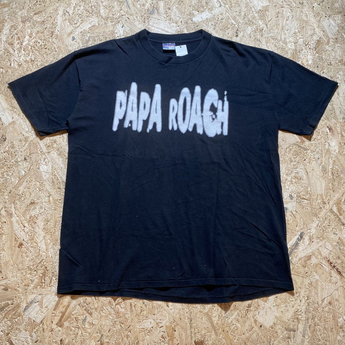 Band Tees Vintage Nu Metal Papa Roach Tee Size US XL / EU 56 / 4 - 2 Thumbnail