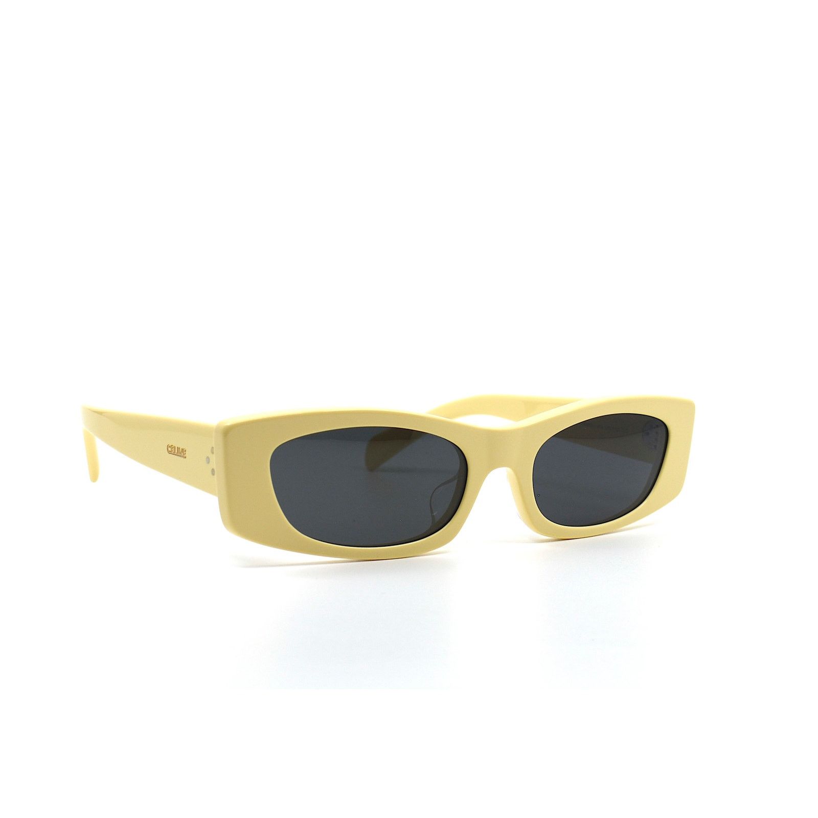 Celine NEW CELINE PARIS CL40245U 39A SHINY BUTTER GREY SUNGLASSES Size ONE SIZE - 2 Thumbnail