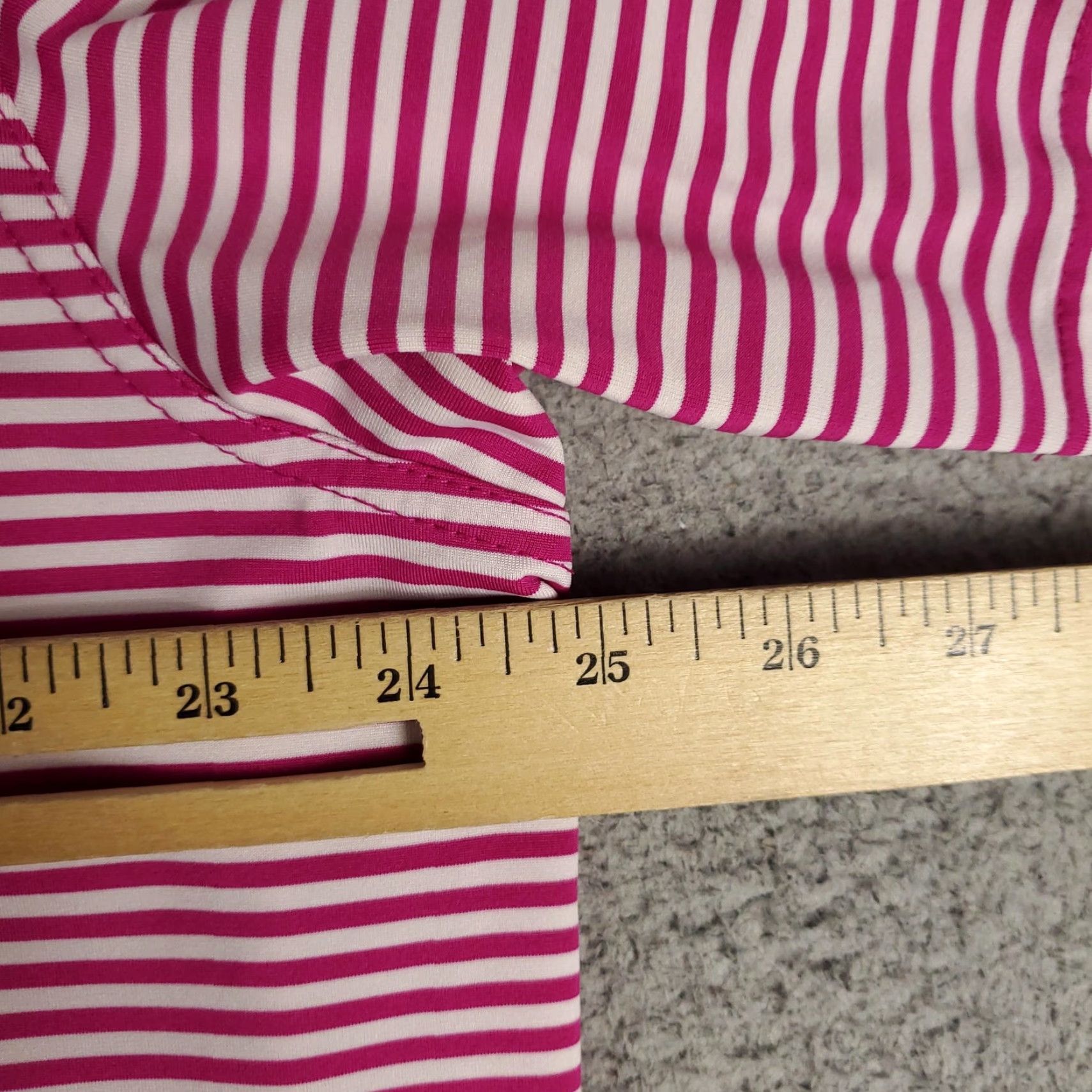Vineyard Vines Vineyard Vines Polo Shirt Mens XL Pink White Striped Performance Golf Whale Logo Size US XL / EU 56 / 4 - 6 Thumbnail
