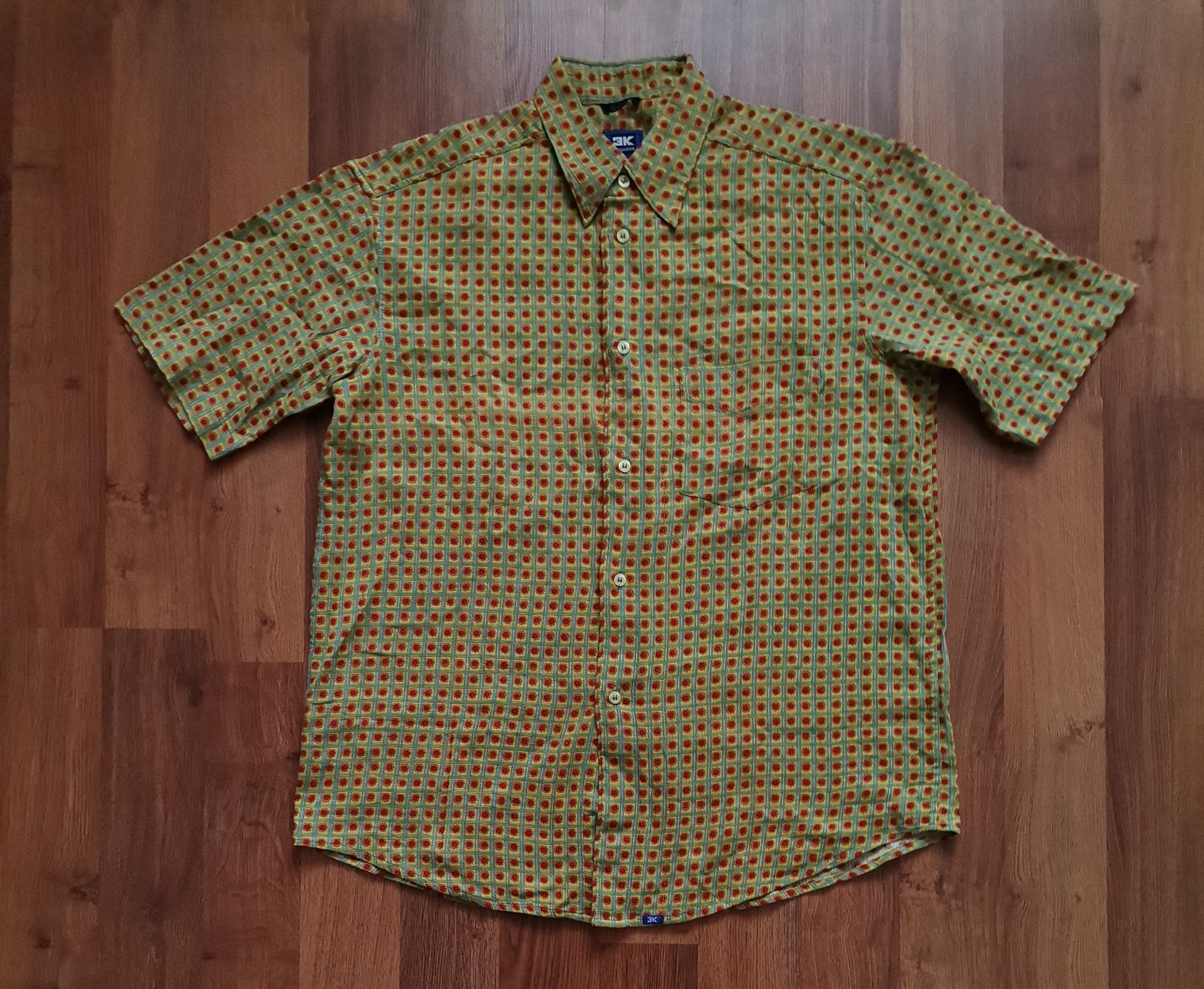Vintage Vintage 3K Oversized Shirt Size US M / EU 48-50 / 2 - 1 Thumbnail