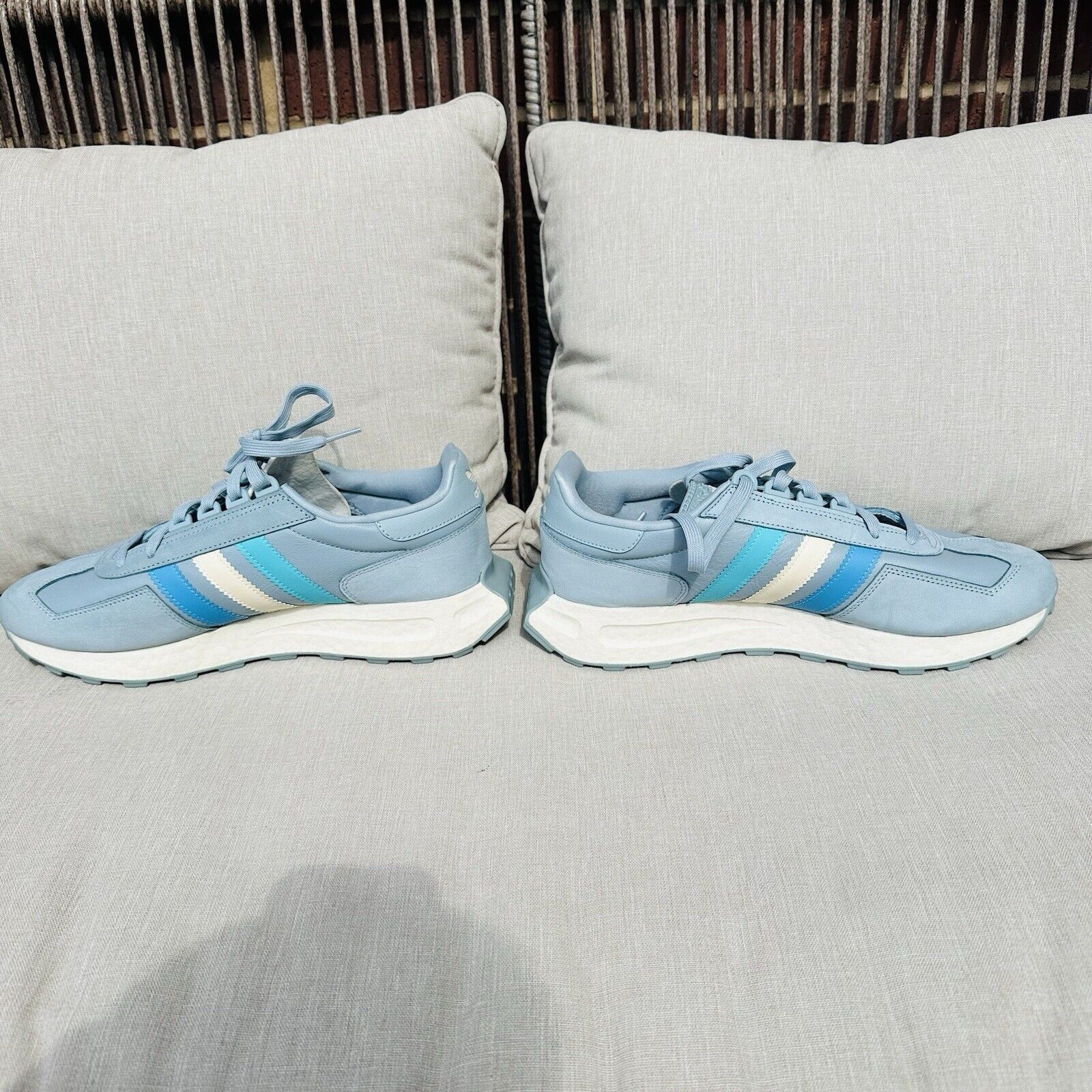 Adidas Size 11 - adidas Retropy E5 Gray - GZ4624, Grey Blue Size US 11 / EU 44 - 14 Thumbnail