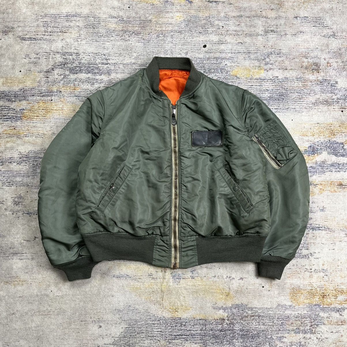 Alpha Industries Vintage 60s Alpha Industries Ma-1 bomber flight jacket Size US XL / EU 56 / 4 - 1 Thumbnail