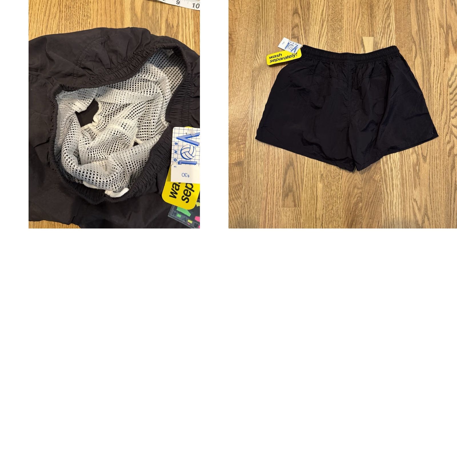 Vintage VINTAGE Crazy Shirts Swim Trunks Maui Medium NOS Bathing Suit Black 70s 80s 90s Aloha Hawaii Beach Retro Men M Shorts Trunks Mens Size US M / EU 48-50 / 2 - 8 Thumbnail