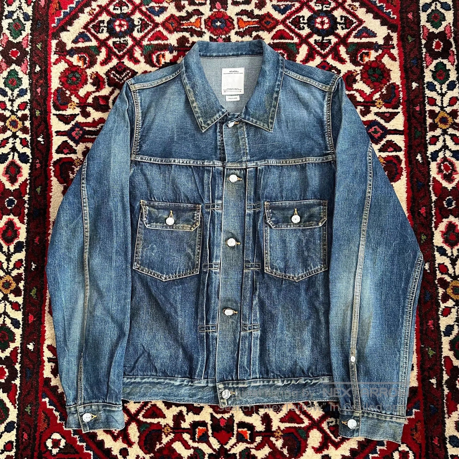 Visvim Visvim 1000dry Denim Jacket. Size US XL / EU 56 / 4 - 2 Thumbnail
