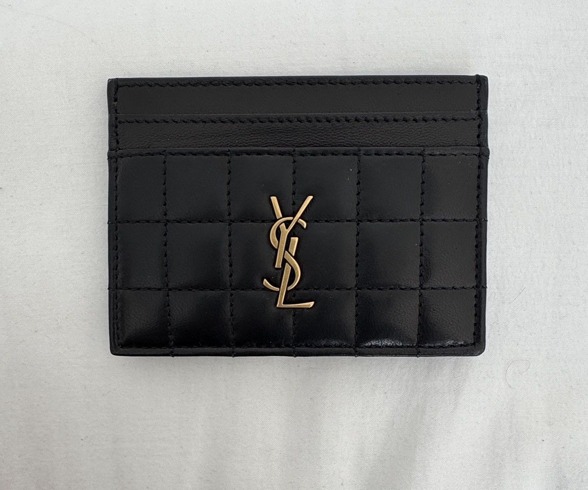 Yves Saint Laurent YSL Saint Laurent Cassandre Card Holder Size ONE SIZE - 1 Thumbnail