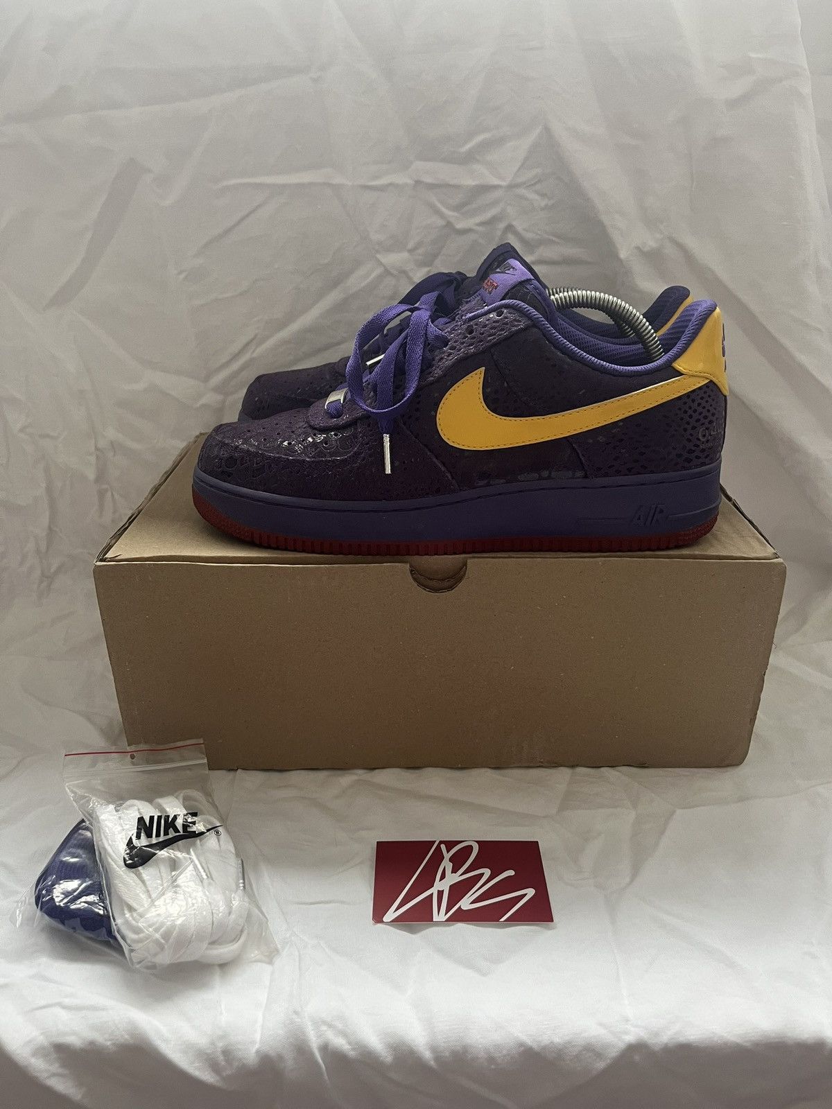 Nike Nike Air Force 1 Low Premium « Eddie Cruz »🧞 Size US 10 / EU 43 - 1 Thumbnail