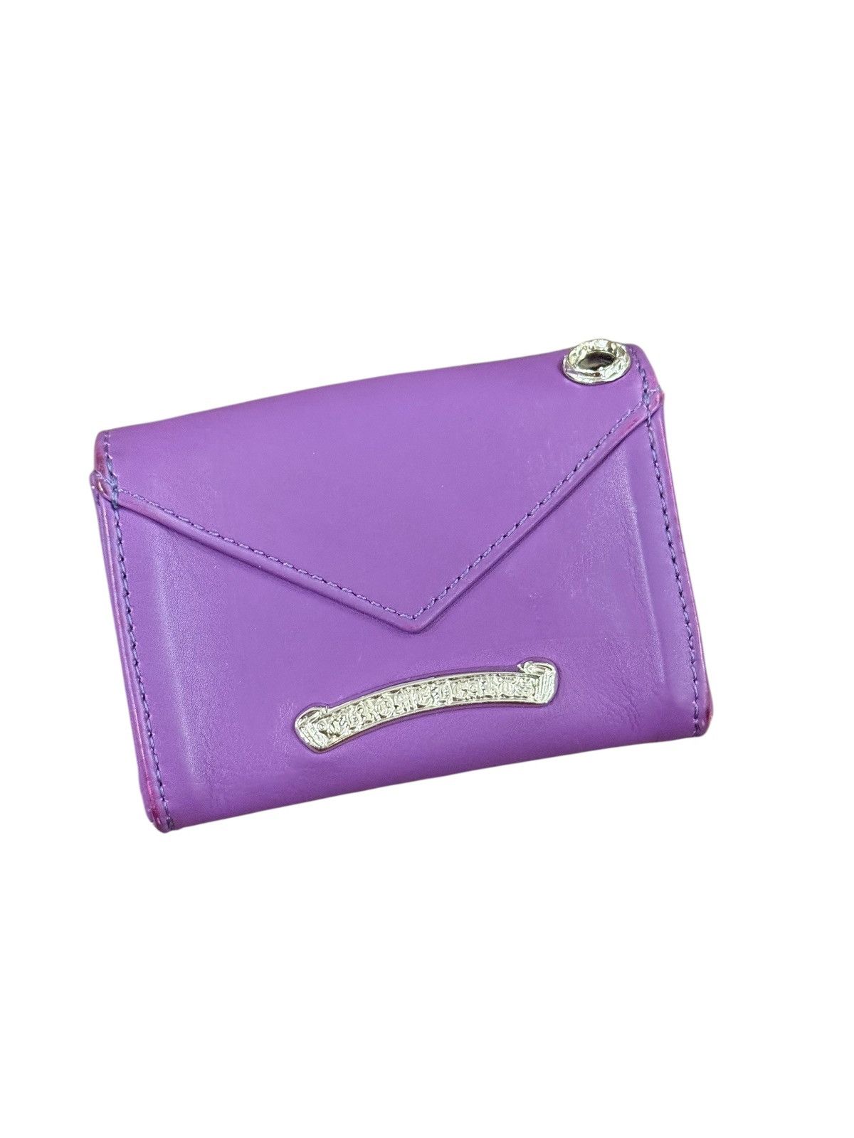 Chrome Hearts Purple Mini Plus Wallet Size ONE SIZE - 2 Thumbnail