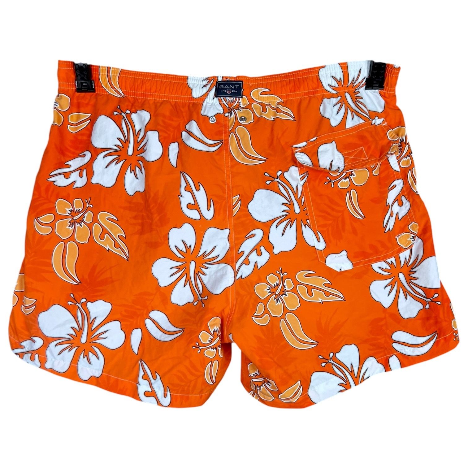 Gant Men's Gant Lined Hawaiian Swim Trunks + Compass Keychain - L Size US 36 / EU 52 - 2 Thumbnail