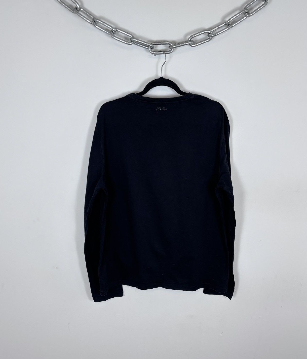 Versace Versace Collection Men’s Baroque Print Black Long Sleeve Tee Size US L / EU 52-54 / 3 - 10 Thumbnail