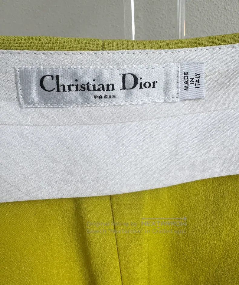 Dior Dior Kiwi green skirt Size 42" / US 20 - 5 Thumbnail