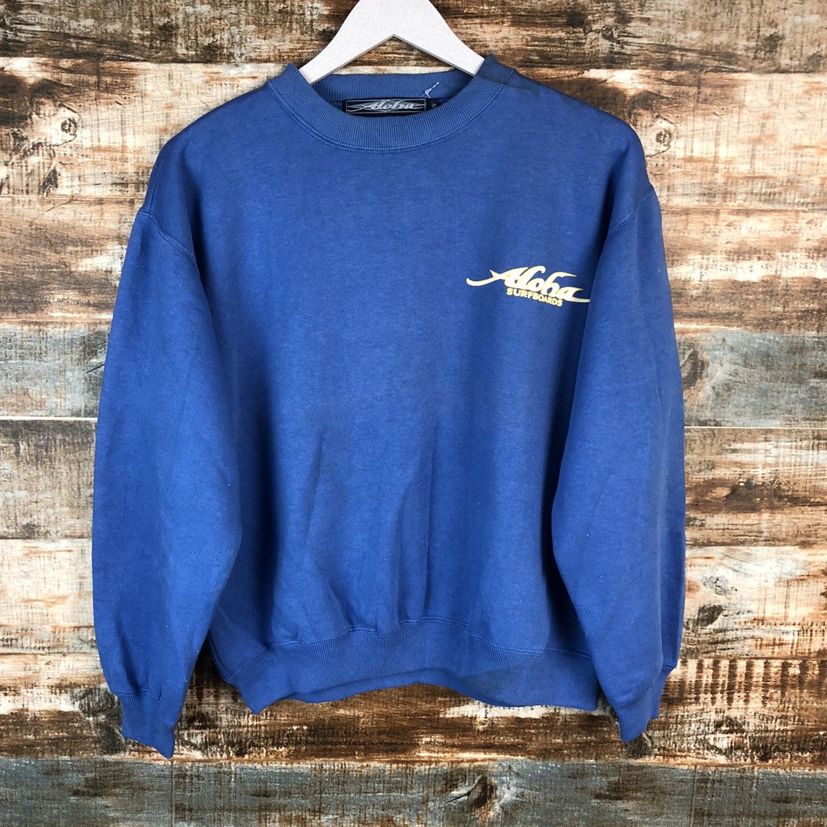 Other Aloha Surf vintage Blue Sweatshirt #A1512 Size US S / EU 44-46 / 1 - 5 Thumbnail