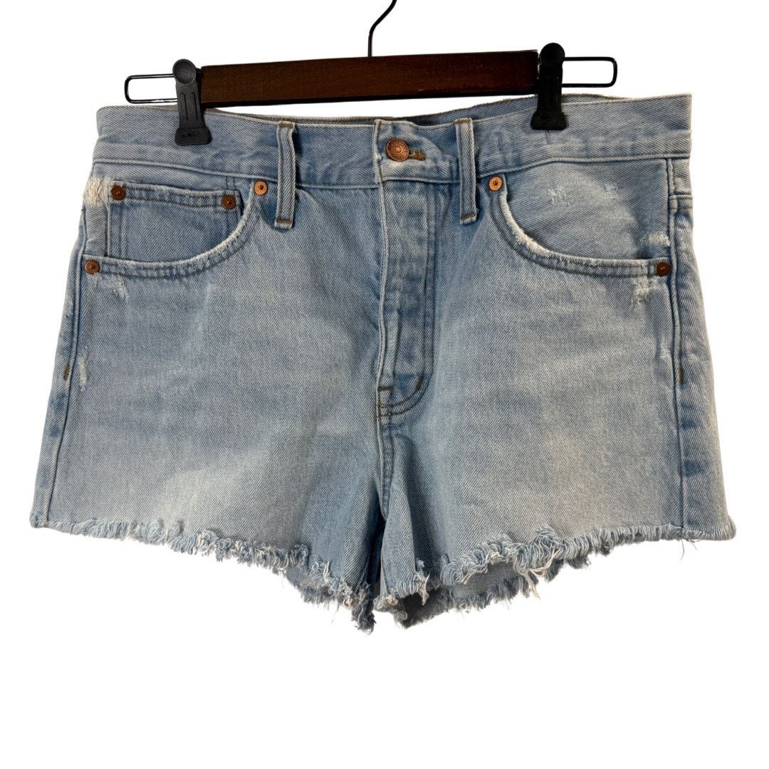 Madewell Madewell Women’s Relaxed Denim Shorts Size 27 Size 27" / US 4 / IT 40 - 1 Thumbnail