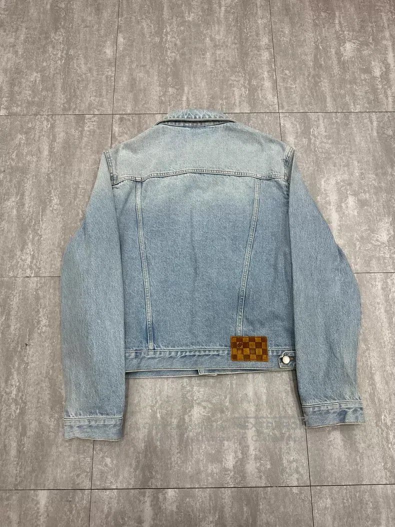Louis Vuitton Louis Vuitton Co-branded Staples Denim Jacket Size US M / EU 48-50 / 2 - 2 Thumbnail