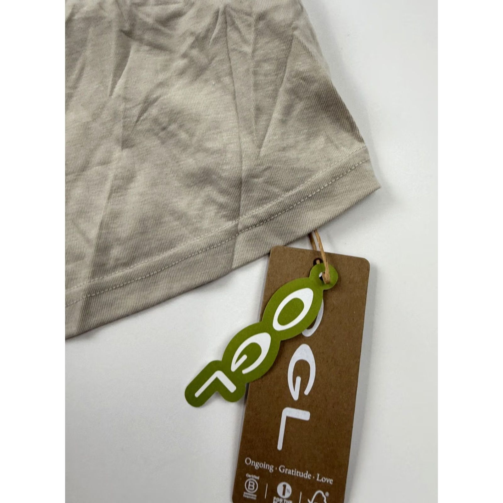 Vintage OGL Tank Top Womens XL Beige Scoop Neck Stretch Jersey Cami Summer Basic Size XL / US 12-14 / IT 48-50 - 2 Thumbnail