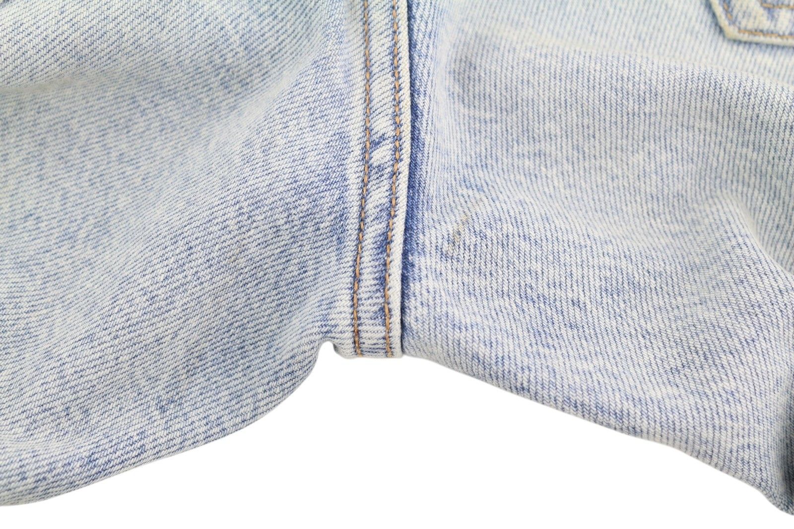 Polo Ralph Lauren W26 Relaxed Crop Distress Painted Blue Jeans 84702 Size 26" / US 2 / IT 38 - 10 Thumbnail