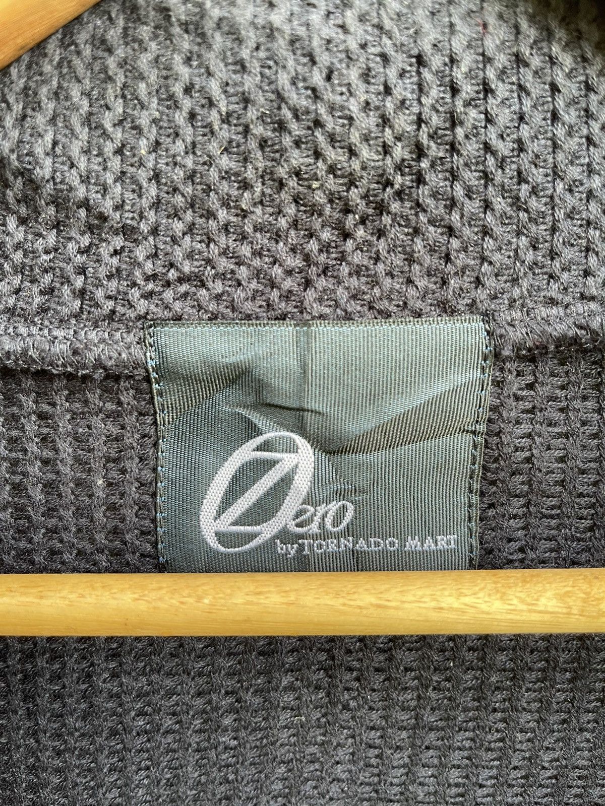 Tornado Mart O Zero by Tornado Mart Waffle Knit High-Neck Jacket Size US M / EU 48-50 / 2 - 10 Thumbnail