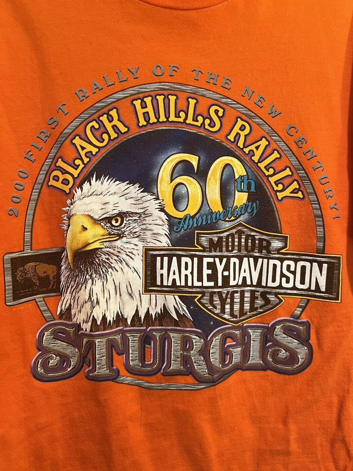Harley Davidson Harley Davidson 2000 Sturgis Frond and Back Graphic Size US L / EU 52-54 / 3 - 2 Thumbnail
