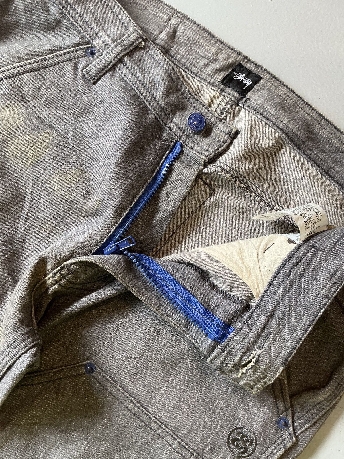 Stussy Vintage Stussy double knee denim Size US 34 / EU 50 - 7 Thumbnail
