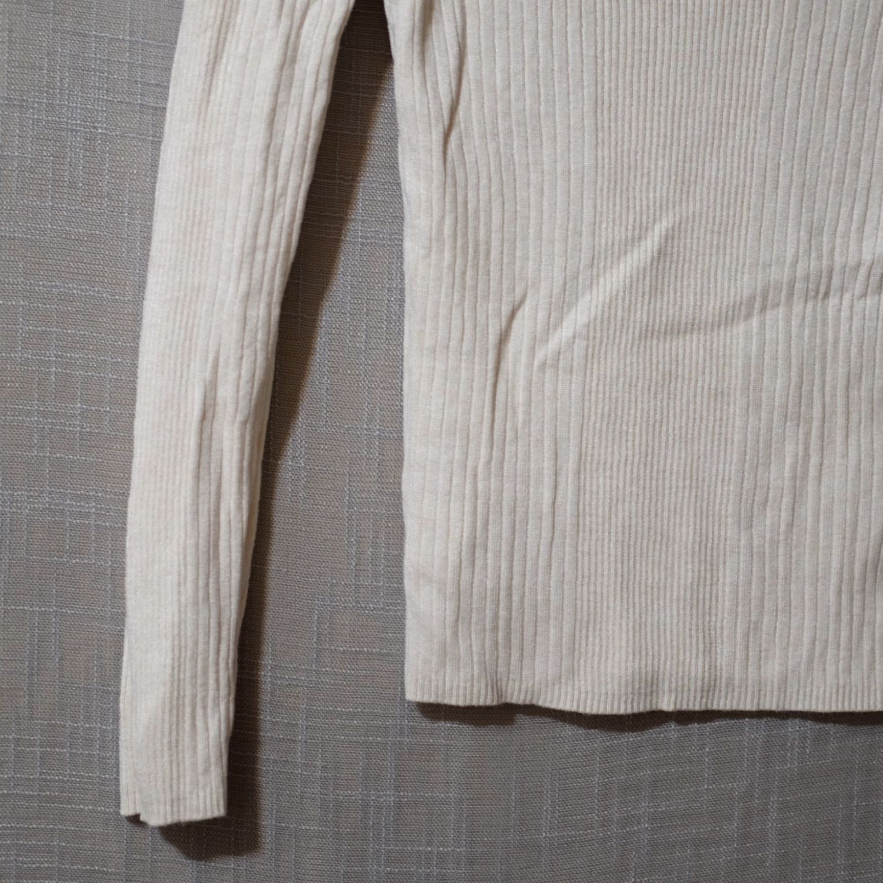 George VINTAGE Nwot! George Ivory Turtleneck Sweater Ribbed Pullover Sweater Women's S #H55-58 Size S / US 4 / IT 40 - 7 Thumbnail