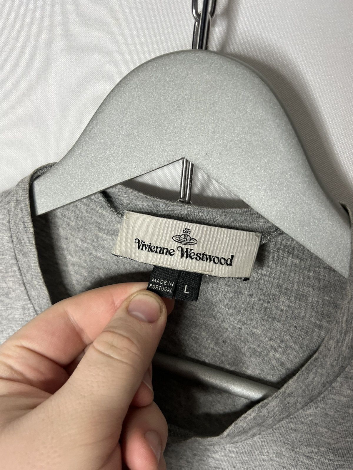 Vivienne Westwood Vivienne Westwood Based T-Shirt Tee Luxury Size US L / EU 52-54 / 3 - 6 Thumbnail
