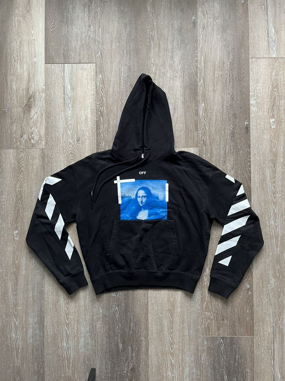 Off white 04 mona lisa hoodie deals