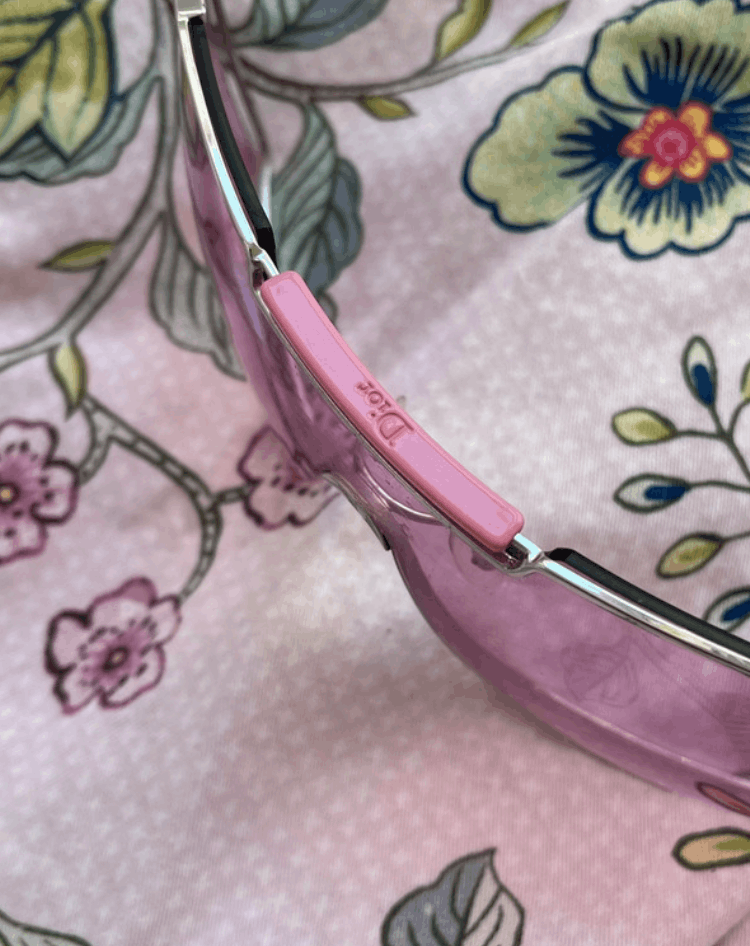 Dior Christian Dior Sunglasses Colourfull POP Shield Mask Vintage Size ONE SIZE - 4 Thumbnail