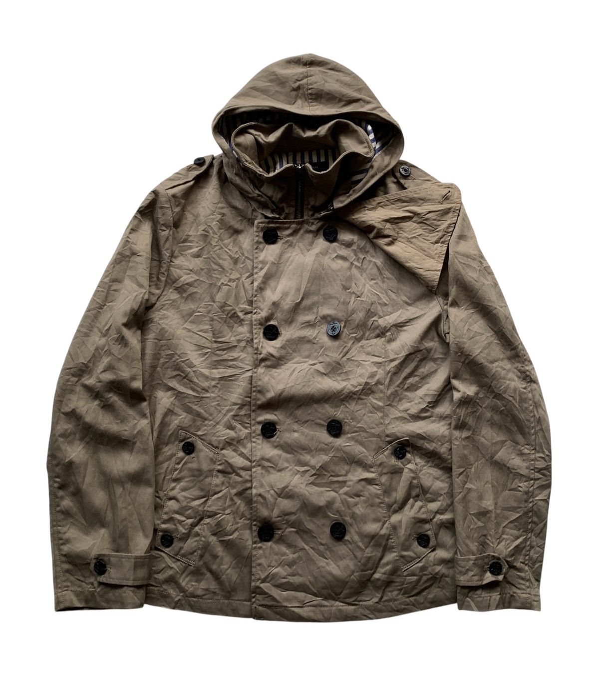 Le Grande Bleu (L.G.B.) 2000s RageBlue Napoleon Hooded ifsix GOA LGB Jacket Size US L / EU 52-54 / 3 - 3 Thumbnail