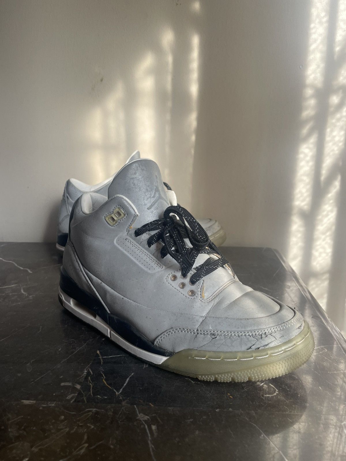 Jordan Brand Jordan 3 Retro 5Lab3 Plateado Size US 8 / EU 41 - 4 Thumbnail