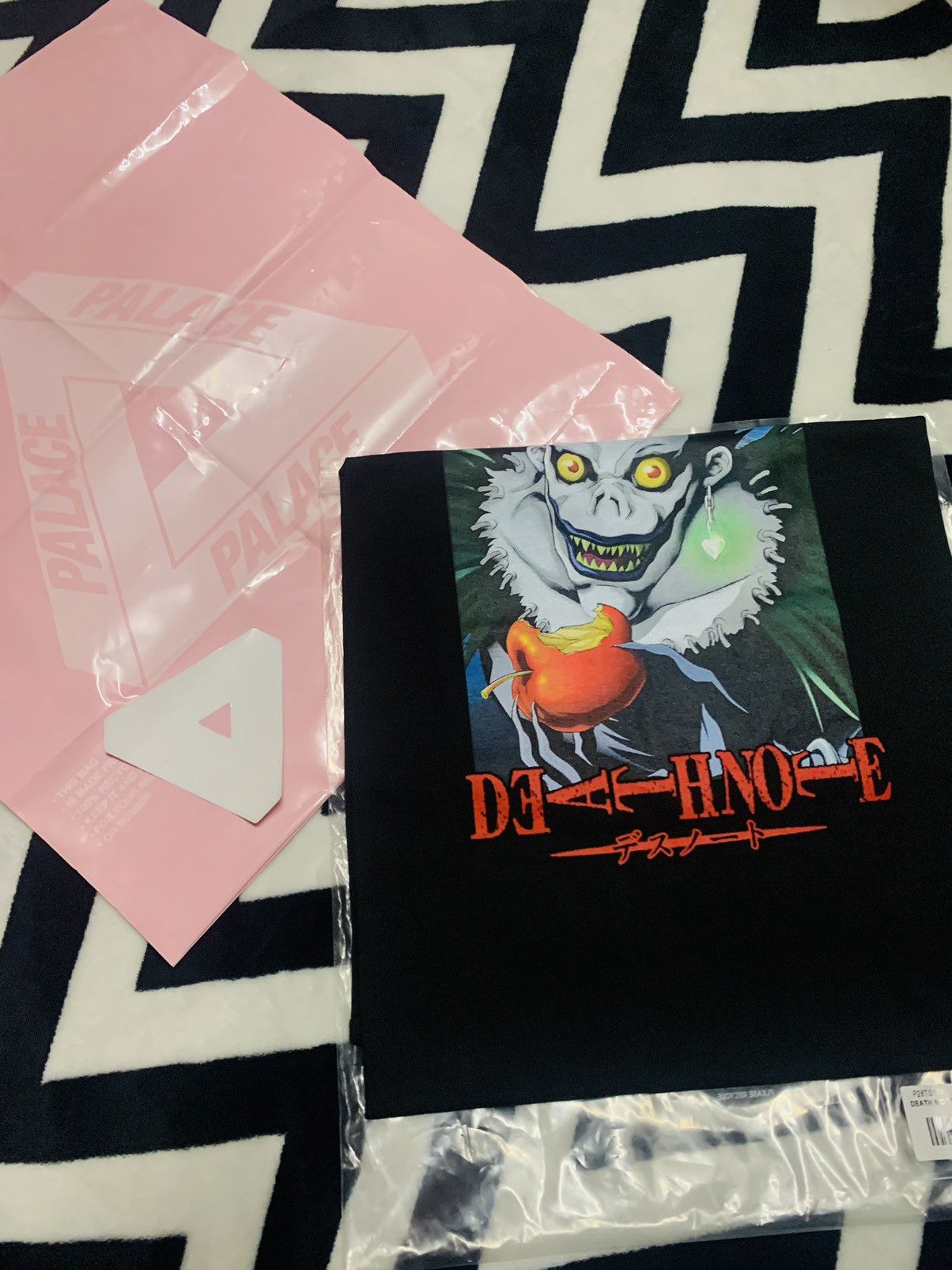 Palace Palace Death Note T-Shirt Black Size Large | Grailed