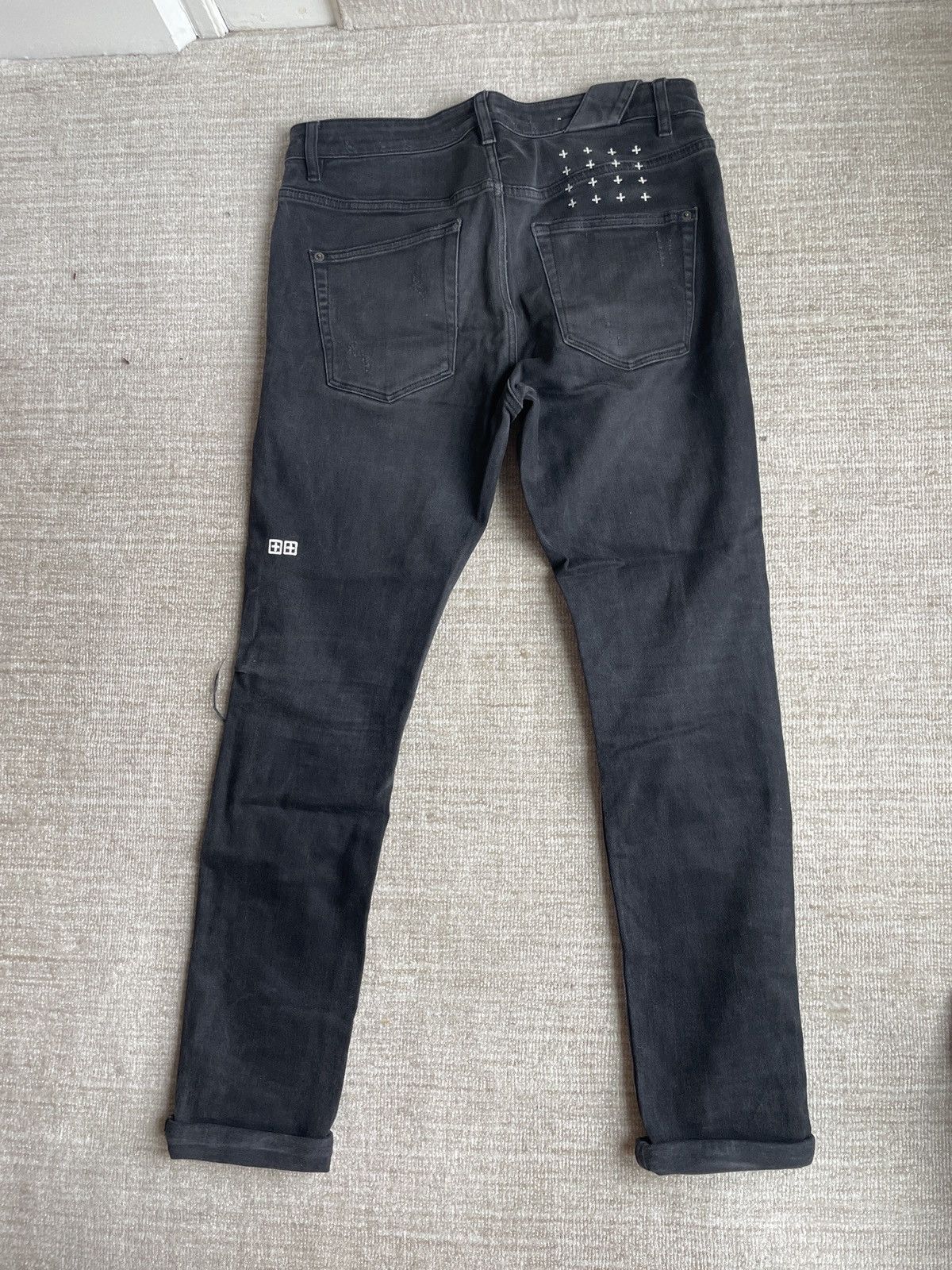 Ksubi ksubi chitch wolf gang trashed denim size 31 Size US 31 - 3 Thumbnail