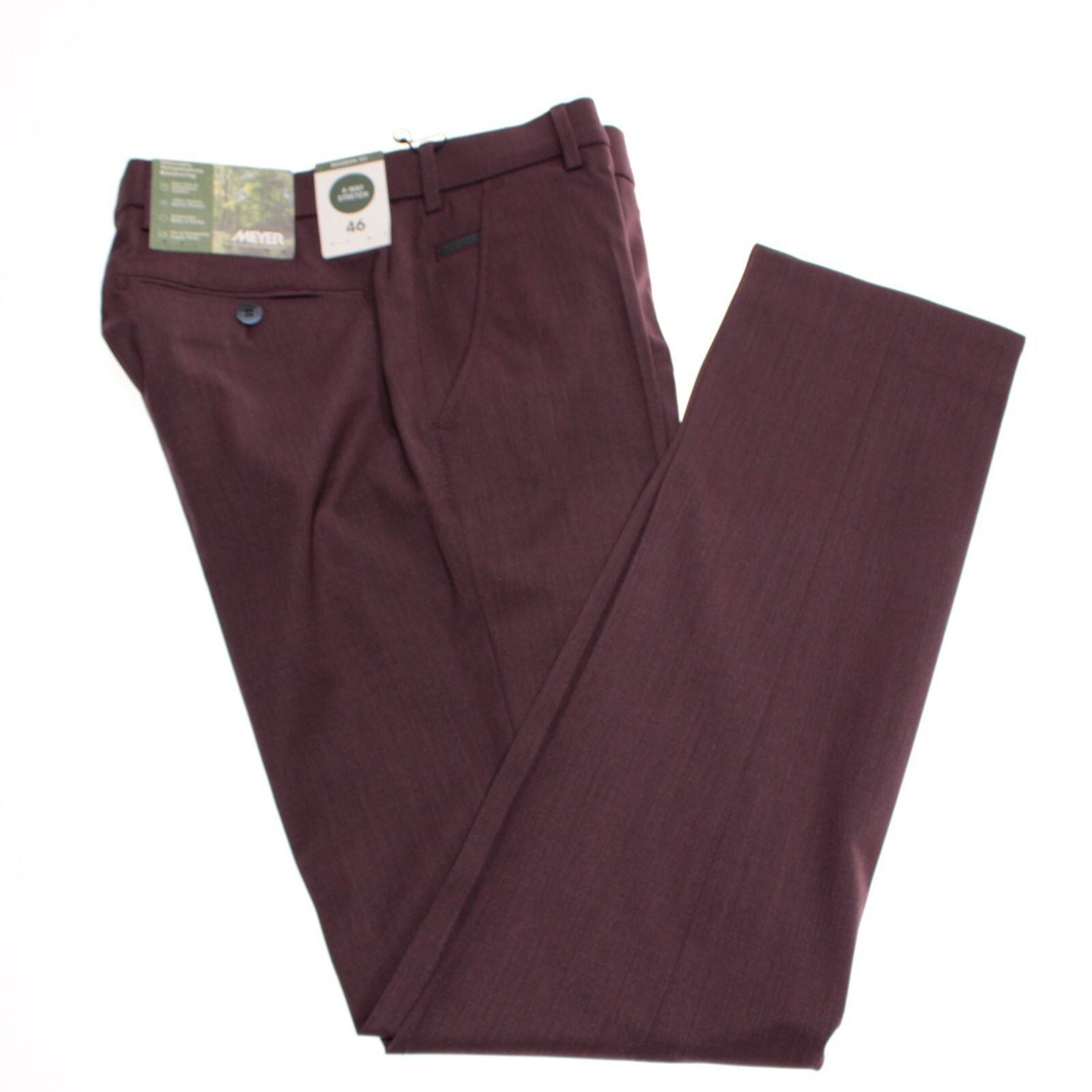 Other Meyer New with tags Dress Pants Size 30 US In Purple Size US 30 / EU 46 - 2 Thumbnail