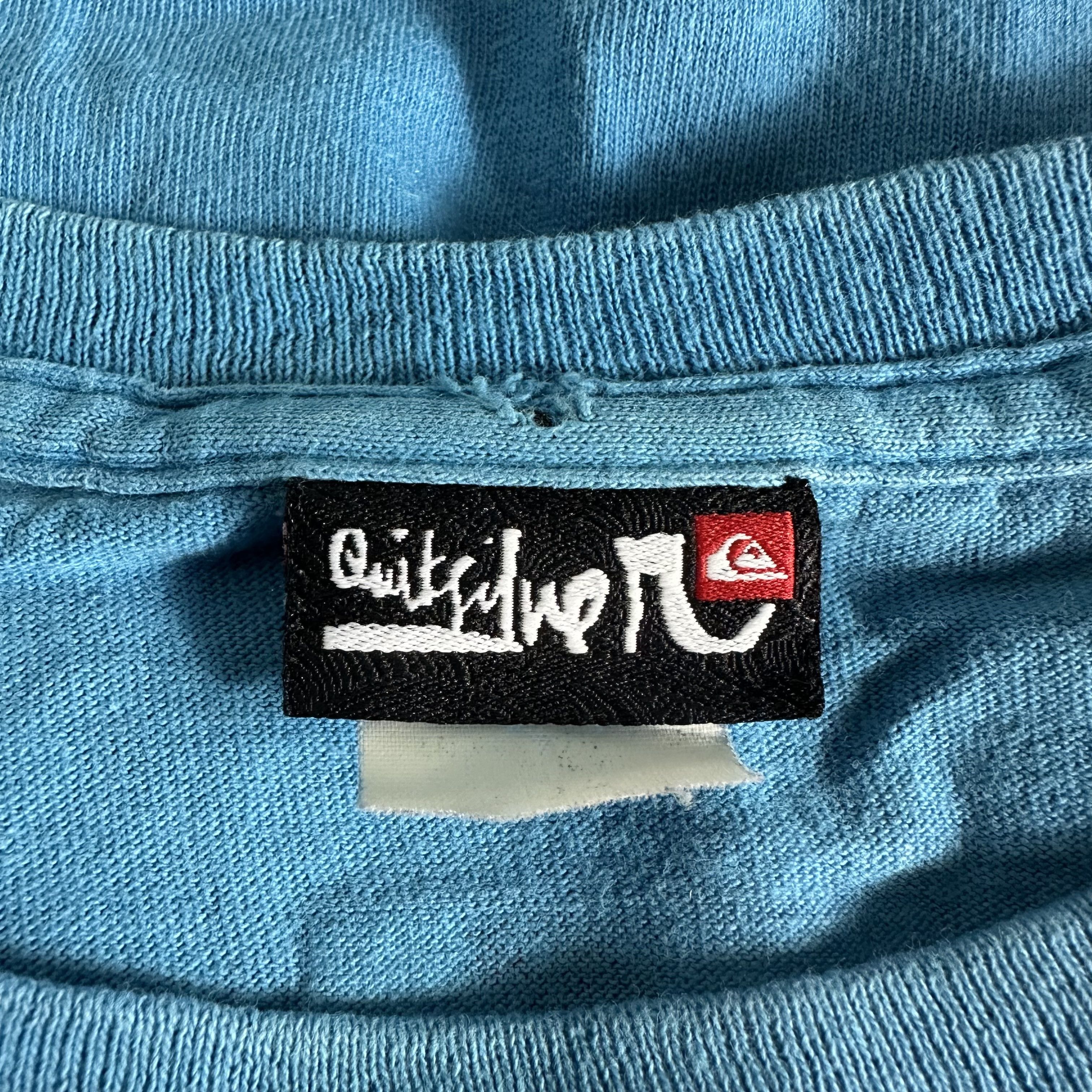Quiksilver 🔥RARE🔥Vintage Quicksilver Streetwear Spell Out T-shirt Size US XL / EU 56 / 4 - 5 Thumbnail