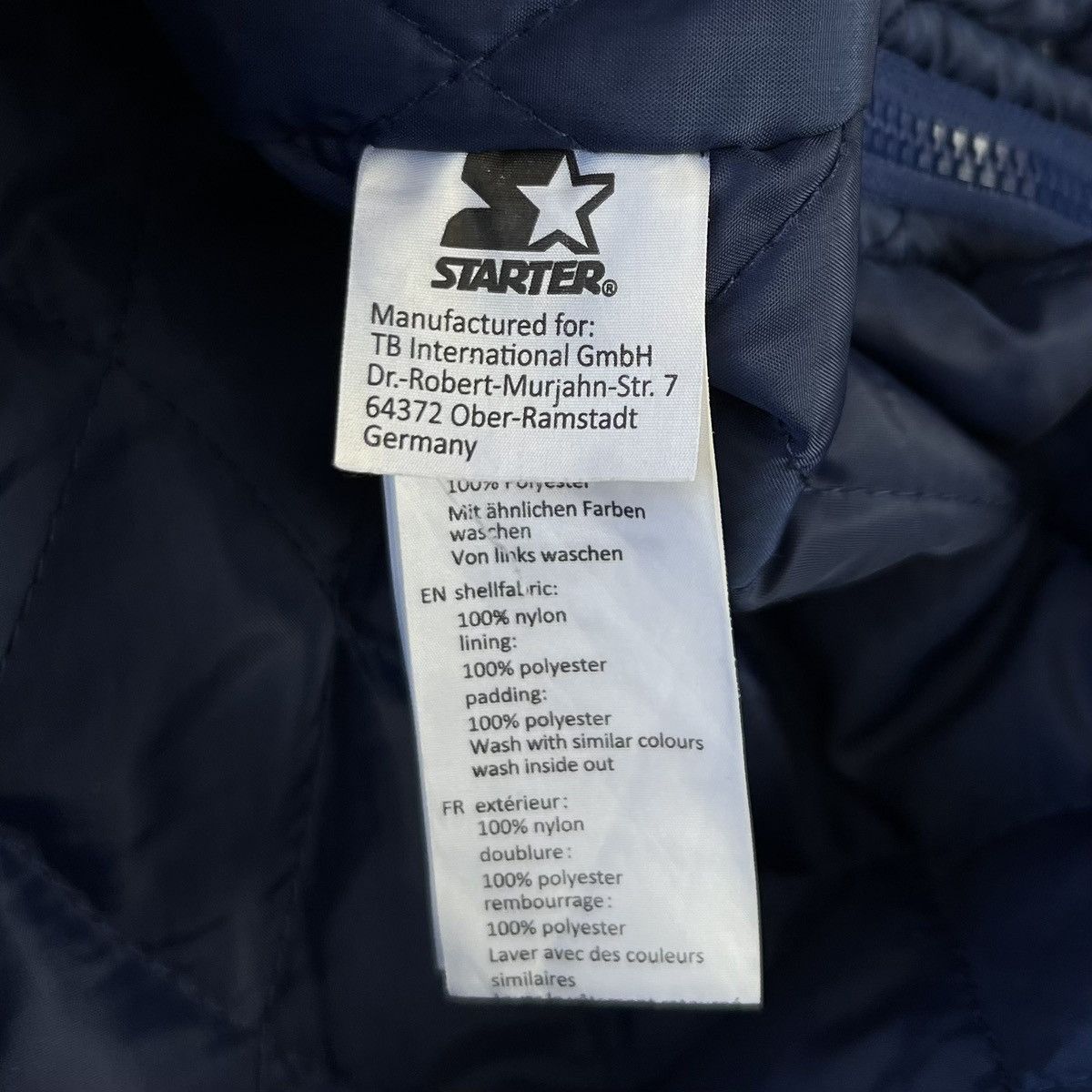 NBA × Starter × Vintage STARTER BLACK LABEL Men's Logo Half Zip Jacket Wind Jacket Size US L / EU 52-54 / 3 - 16 Thumbnail