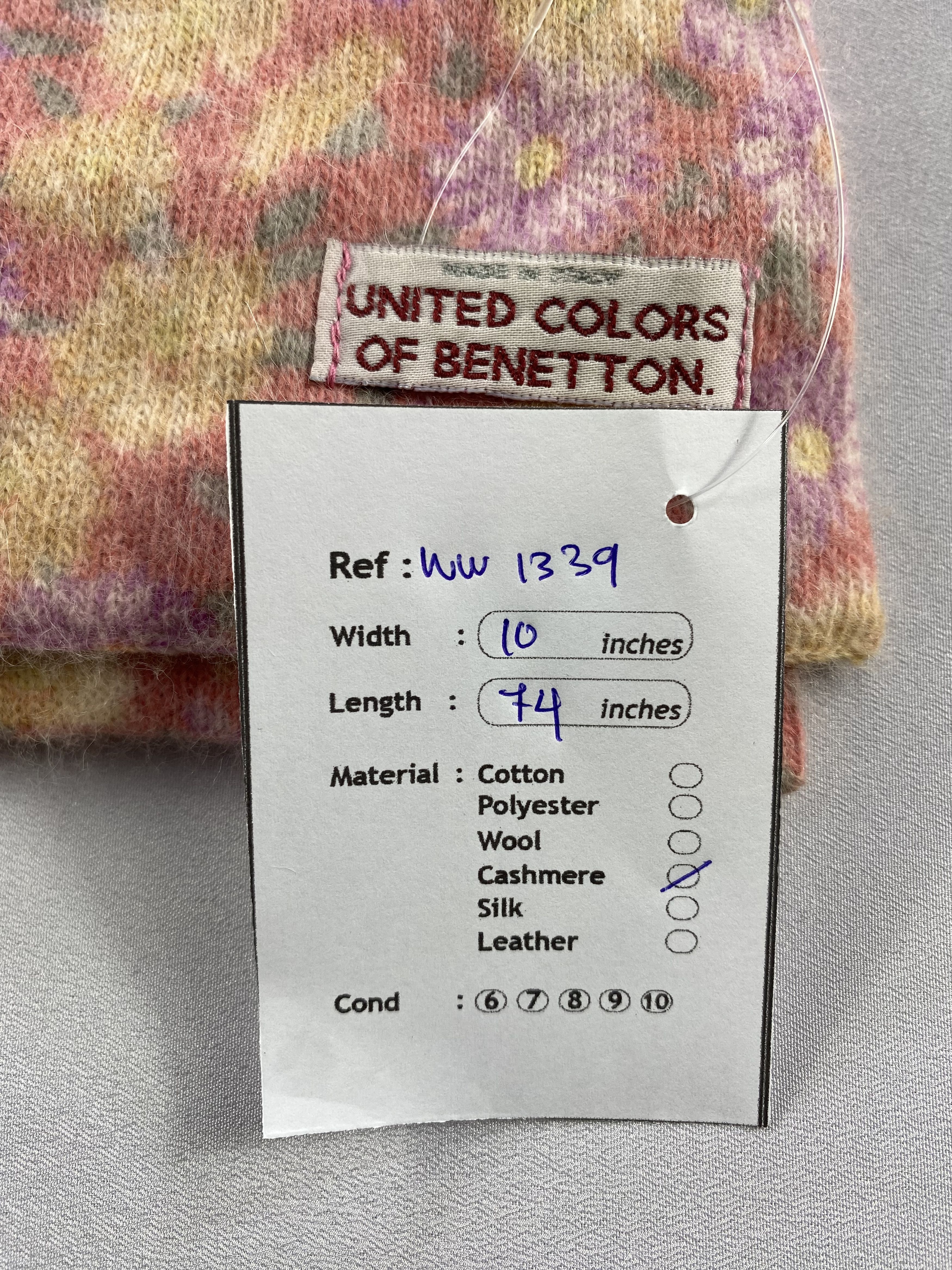 United Colors Of Benetton United Colors Of Benetton Scarf / Muffler / Neckwear WW1339 Size ONE SIZE - 5 Thumbnail