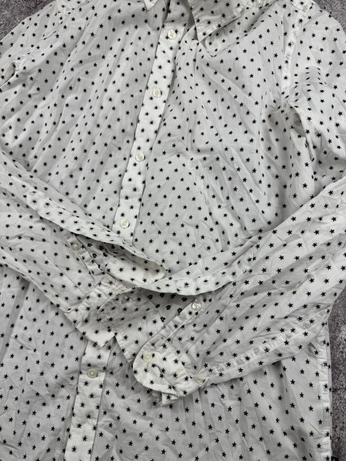 Diesel Vintage Diesel Star Monogram Y2K Shirt Japanesse button ups Size US XL / EU 56 / 4 - 6 Thumbnail