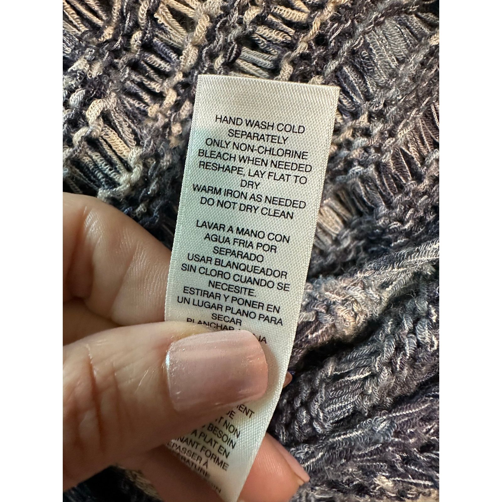 Chicos Chicos blue sleeveless long vest kimono cardigan size 1 - M Size M / US 6-8 / IT 42-44 - 6 Thumbnail
