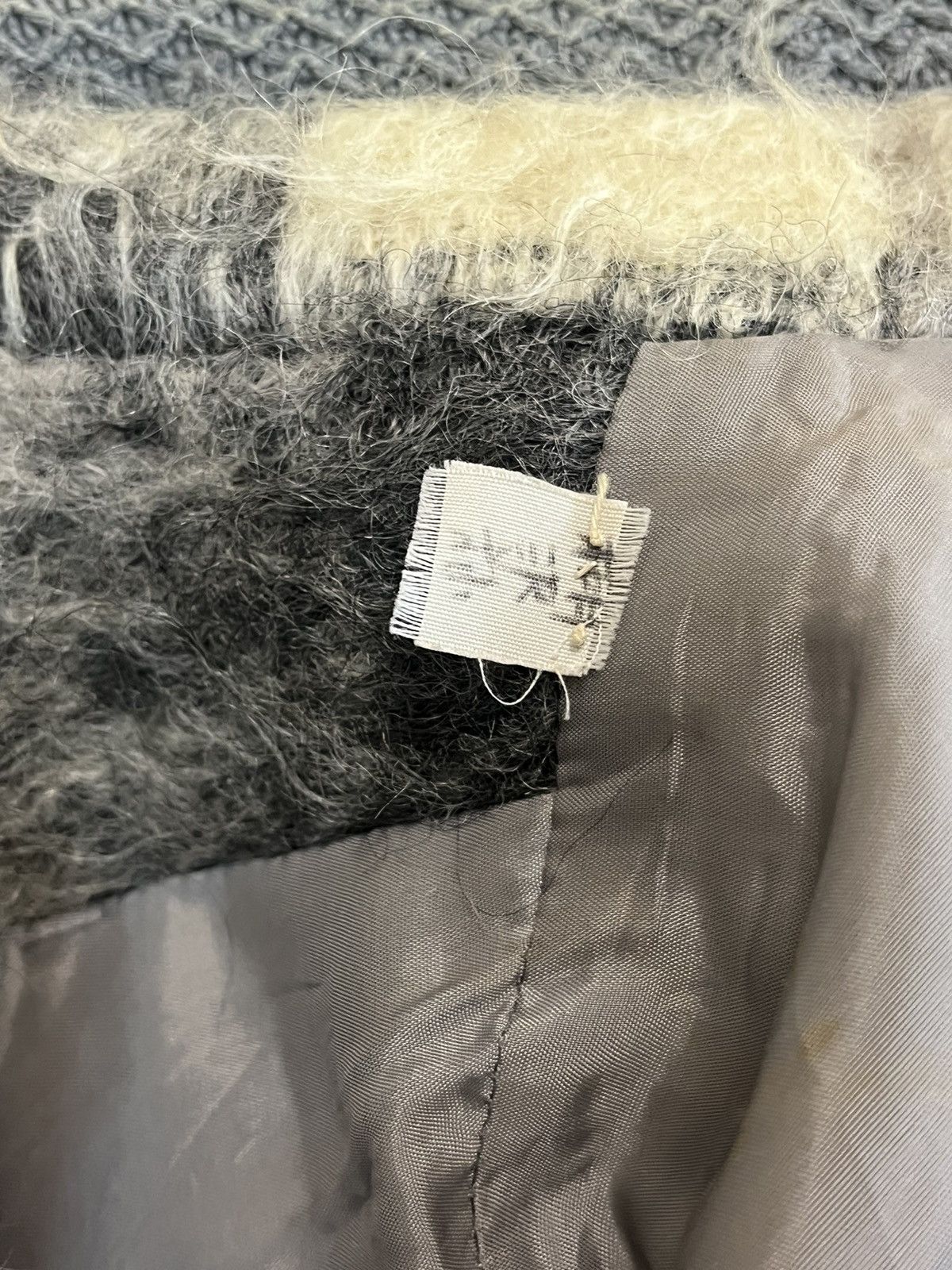 Syndicate Japanese Brand Mohair Jacket inspired By Kurt Cobain Size L / US 10 / IT 46 - 17 Thumbnail