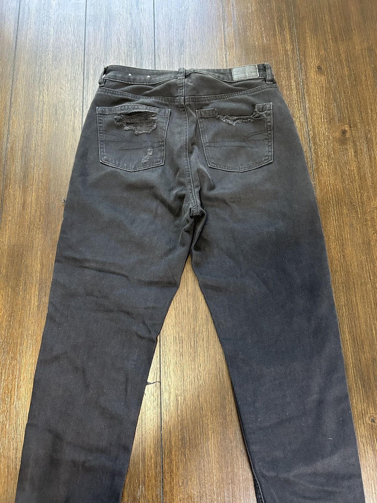 American Eagle Outfitters American Eagle Mom Jean Womens High Rise Distressed Size 26" / US 2 / IT 38 - 19 Thumbnail