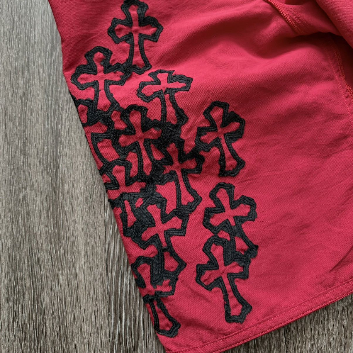 Chrome Hearts Chrome Hearts Cross Patch Shorts 1 of 1 RARE 100% Authentic Size US 32 / EU 48 - 19 Thumbnail