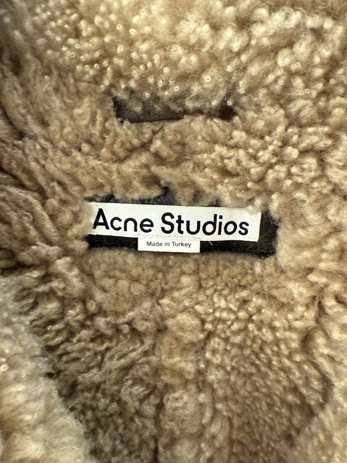 Acne Studios Acne Studios shearling leather jacket fur trim size 46 Size US S / EU 44-46 / 1 - 4 Thumbnail