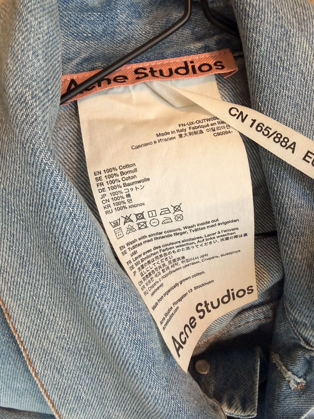 Acne Studios Light Blue Vintage 23SS Denim Jacket Size US M / EU 48-50 / 2 - 3 Thumbnail