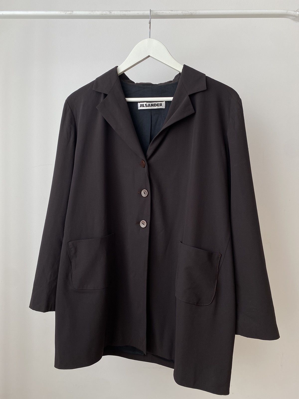 image of Jil Sander Brown Blazer, Women's (Size XS)