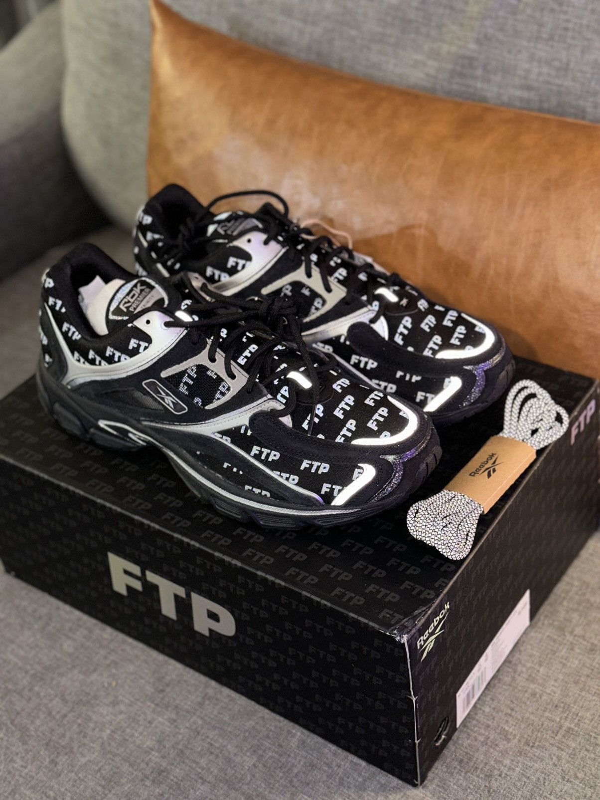 Fuck The Population FTP x REEBOK TRINITY KFS Size US 12 / EU 45 - 7 Thumbnail