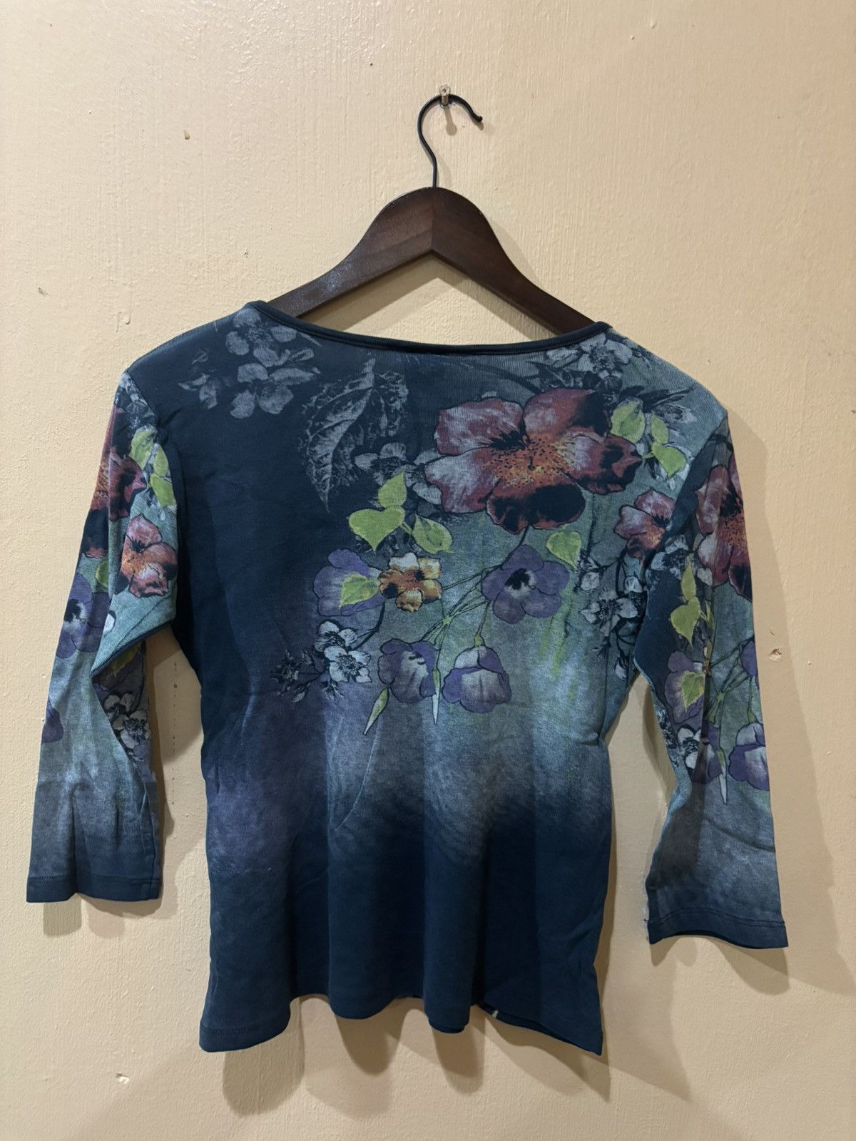 Vintage Marietta Floral Shirt Size M / US 6-8 / IT 42-44 - 2 Thumbnail