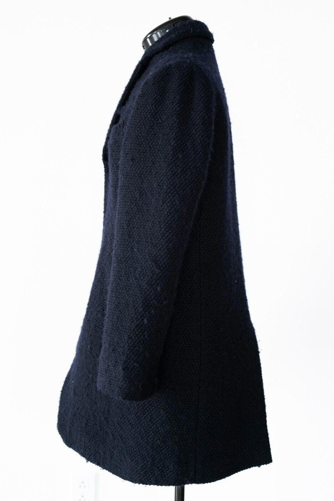Blue Blue Japan Arigato Mohair Pure Indigo Long Coat Sz. S Size S / US 4 / IT 40 - 2 Thumbnail