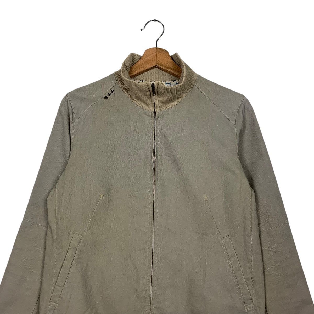 Japanese Brand POU DOU DOU Casual Turtleneck Jacket #2436-C109 Size M / US 6-8 / IT 42-44 - 2 Thumbnail