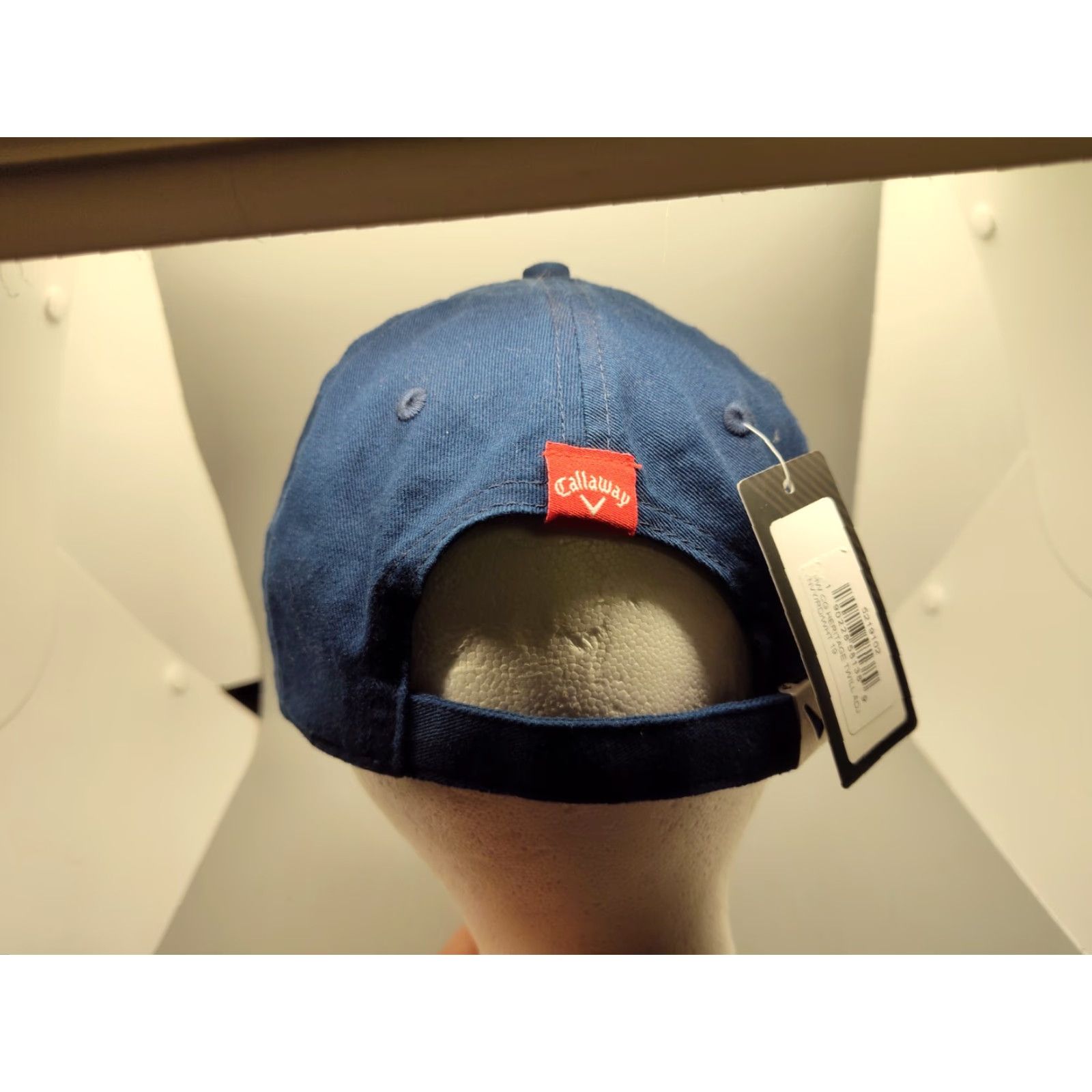 Callaway CALLAWAY Golf Hat Blue Adjustable Unisex Adults Embroidered Logo NWT Size ONE SIZE - 3 Thumbnail
